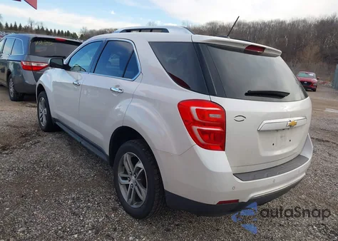 2016 Chevrolet Equinox Ltz из США, поврежденный, VIN 2GNALDEK3G6133597